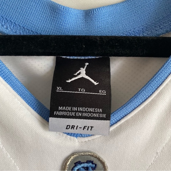 Custom Rhinestone Bling Jordan University of North Carolina Basketball Jersey XL - Picture 5 of 9
